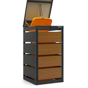 Obudowa kosza Model K120-1 panele drewno